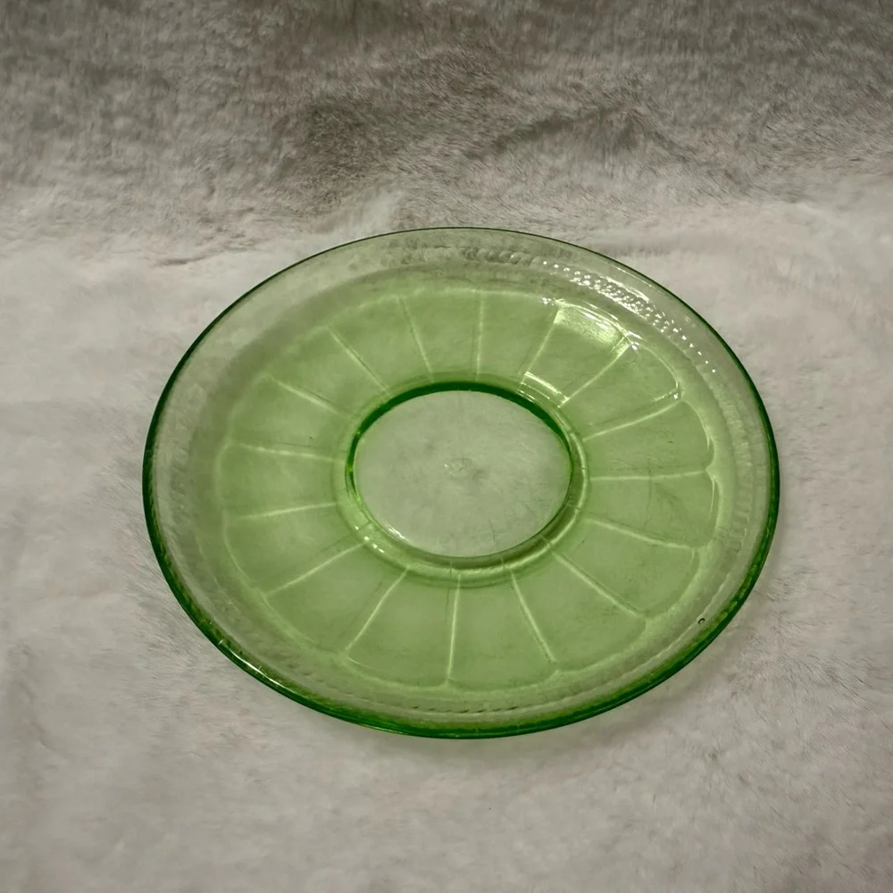 Vintage Federal Glass Co Colonial Fluted